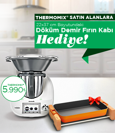 Thermomıx Alana Döküm Demir Fırın Kabı Hediye Thermomıx Alana Döküm Demir Fırın Kabı Hediye