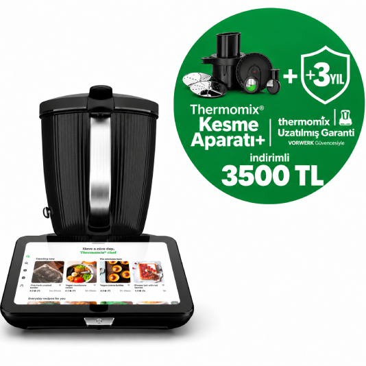 THERMOMIX TM7 (Kesme Aparatı+ & +3 Yıl Garanti Hediye)