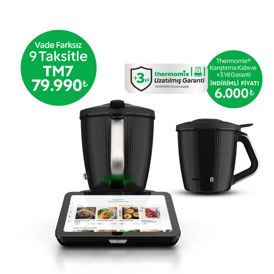 THERMOMIX TM7 (Karıştırma Kabı+3 Yıl Garanti)